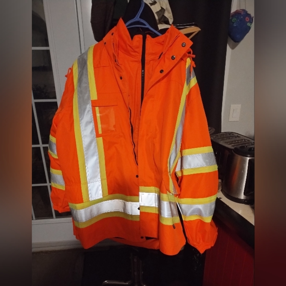 Men's Work King Hi Vis 3 in 1 parka